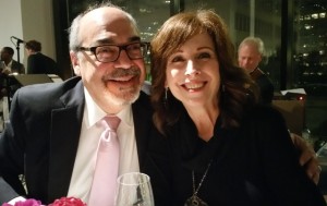 Harry & Esther Goodman enjoyed the festivities