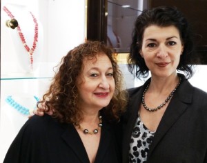 Gloria (left) & her assistant Marie-Josee